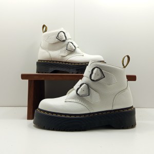 Dr martens devon heart blanc t.42