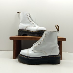 Dr martens sinclair croco blanc t.37