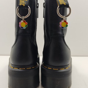 Bijoux de chaussures charms fleurs multicolore