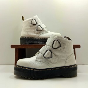 Dr martens devon heart blanc t.43