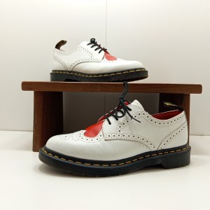 Dr martens joyce blanc et rouge t.39