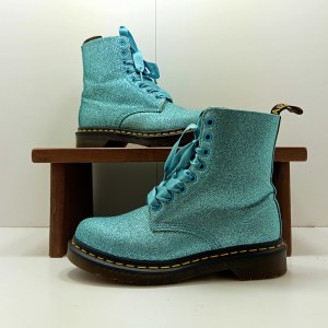 Dr martens pascal glitter bleu ciel t.37
