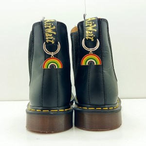 Bijoux de chaussures charms arc en ciel