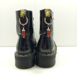 Bijoux de chaussures charms pierre ocre