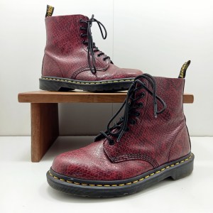 Dr martens pascal croco rouge t.40*