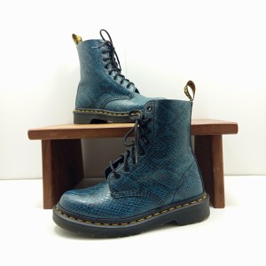 Dr martens pascal python bleu t.36*