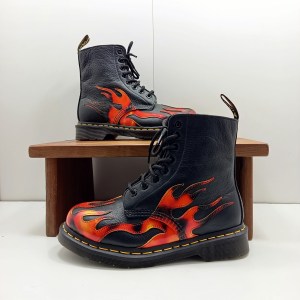 Dr Martens 1460 Pascal flammes t.37*
